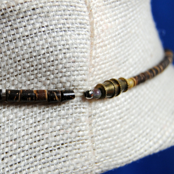 Wooden Bead Necklace Bold Statement African Design - Picture 5 of 5